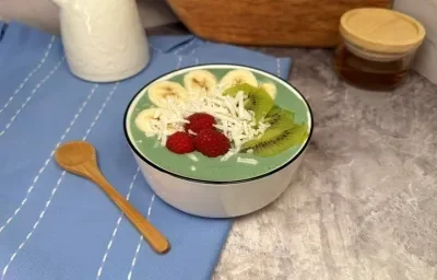 Smoothie Bowl Espirulina Smoothie Bowl Espirulina