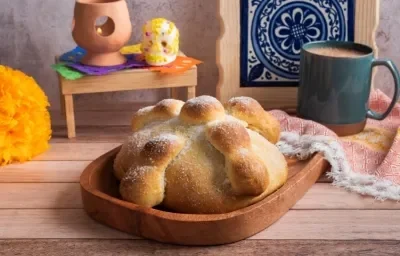 Pan de Muerto en Air Fryer