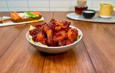Alitas Hot Honey Durazno