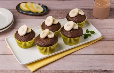 Cup Cakes de Chocobanana Cup Cakes de Chocobanana