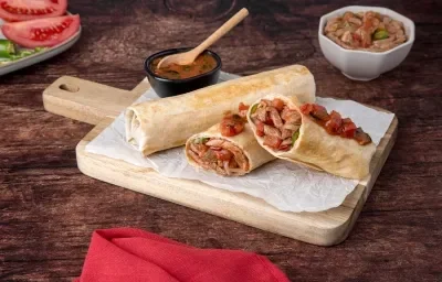 Burritos de Bistec a la Mexicana Burritos de Bistec a la Mexicana