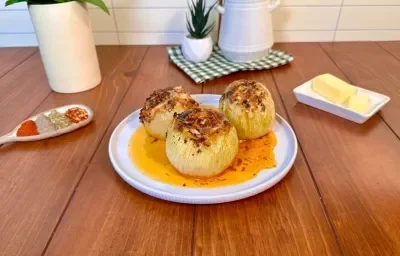 Cebollitas Horneadas