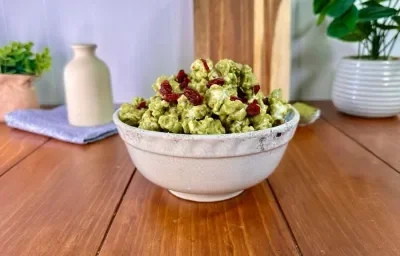 Palomitas de Matcha