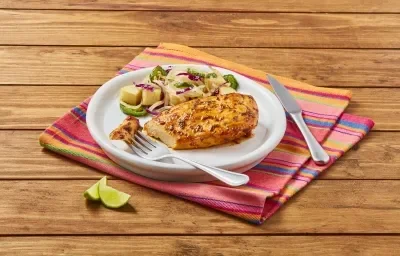 Pollo rostizado con papas Pollo rostizado con papas