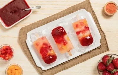 Paletas de verano con chamoy