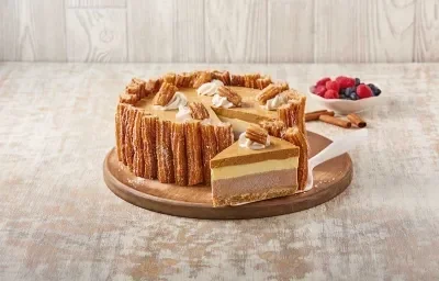 Pastel helado de churros y dulce de leche Pastel helado de churros y dulce de leche