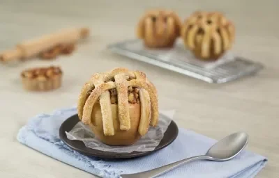 manzana rellena manzana rellena