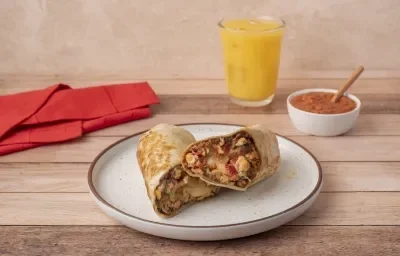 Burritos de Huevo a la Mexicana