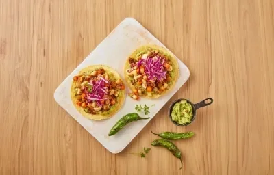 Tostadas de pollo