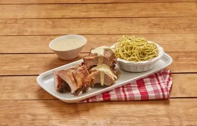 Costillas de cerdo en salsa de mostaza Costillas de cerdo en salsa de mostaza