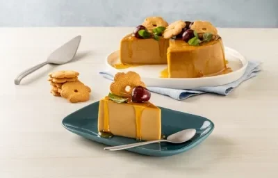 Flan de Café con Galleta Flan de Café con Galleta