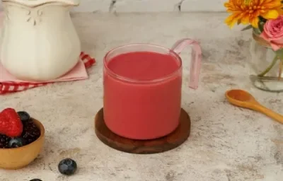 Atole de Frutos Rojos Atole de Frutos Rojos