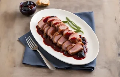 Lomo de Cerdo en Salsa de Ciruela
