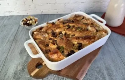 Budín de Frutos Secos con Chocolate Budín de Frutos Secos con Chocolate