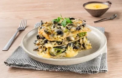 Pastel Azteca de Huitlacoche