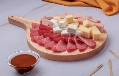 Tabla de Quesos con Vinagreta Picante