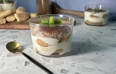 Tiramisú en Vaso