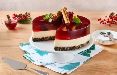 Cheesecake Navideño Cheesecake Navideño