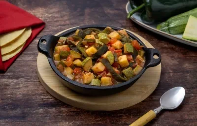 Calabacitas con Rajas Calabacitas con Rajas