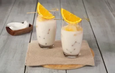 Té helado de semilla de mamey Té helado de semilla de mamey