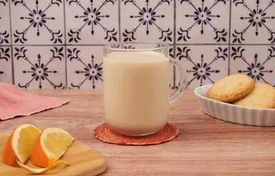 Atole de Galletas de Naranja Atole de Galletas de Naranja
