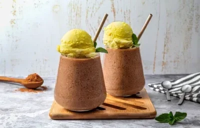 Chocolate Frío con Helado