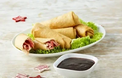 Tacos de pavo con salsa agridulce Tacos de pavo con salsa agridulce