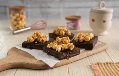 Brownie de caramelo Brownie de caramelo