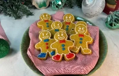 Galletas de Jengibre con Nuez Galletas de Jengibre con Nuez