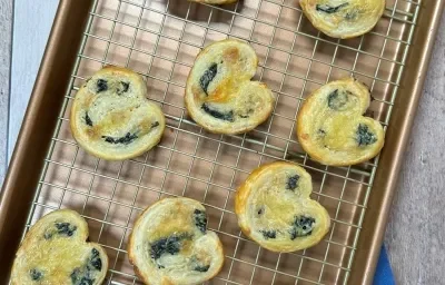 Orejitas de Espinaca Orejitas de Espinaca