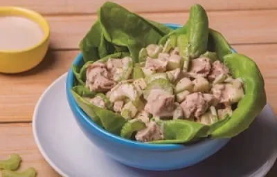 Ensalada verde con atún Ensalada verde con atún