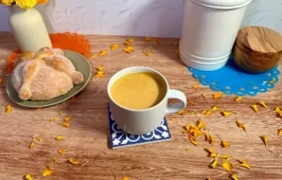 Atole de Cempasúchil Atole de Cempasúchil
