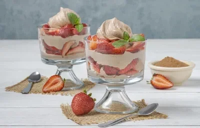 Fresas con Crema de Chocolate Fresas con Crema de Chocolate