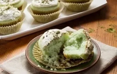 Cupcakes de té verde