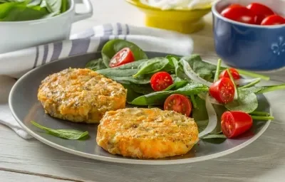Tortitas de verduras Tortitas de verduras