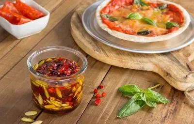 Salsa de pepita para pizza Salsa de pepita para pizza