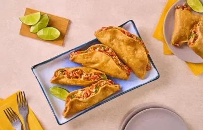 Pescadillas de Atún a la Mexicana Pescadillas de Atún a la Mexicana