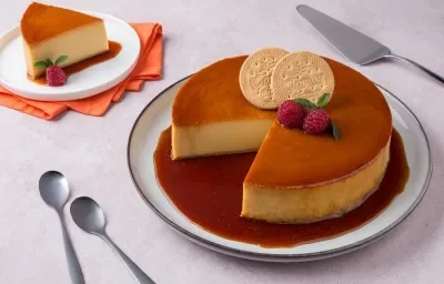 Flan de Galletas María Flan de Galletas María