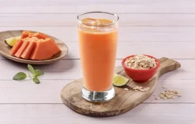 Agua de Papaya con Avena Agua de Papaya con Avena