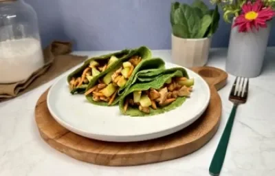 Crepa de Espinaca Crepa de Espinaca