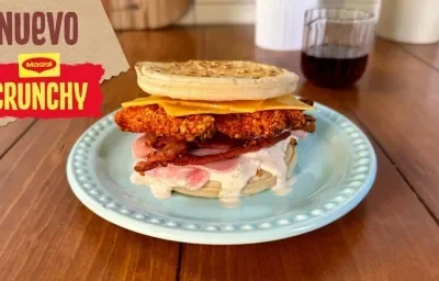Hamburguesa del Revés