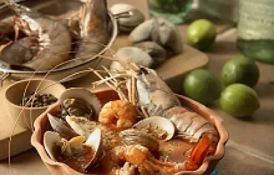 Caldo de mariscos Caldo de mariscos