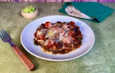 Alambre de Salchicha con Chorizo