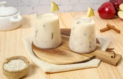 Agua de Arroz con Manzana Agua de Arroz con Manzana