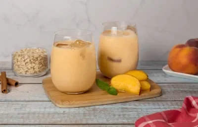 Agua de Durazno Con Avena Agua de Durazno Con Avena