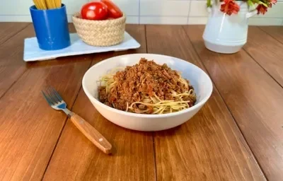Espagueti a la Boloñesa