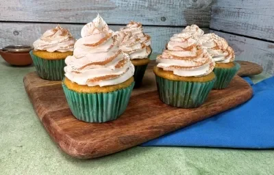 Cup Cakes de Zanahoria Cup Cakes de Zanahoria