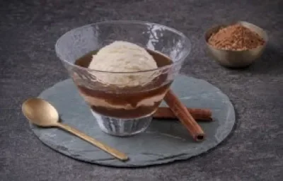 Affogato con Vainilla y Canela Affogato con Vainilla y Canela