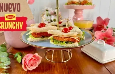 Mini Bocadillos de Pollo Crunchy