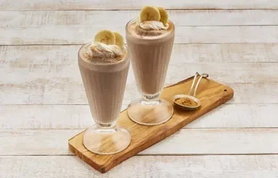 Malteada de chocoplatano Malteada de chocoplatano